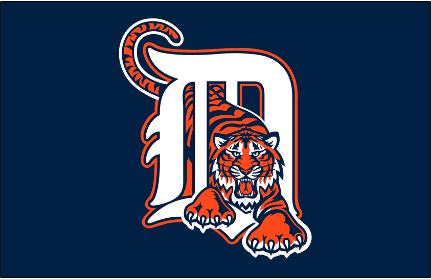 Detroit Tigers 1995-1997 Cap Logo iron on transfers for T-shirts...